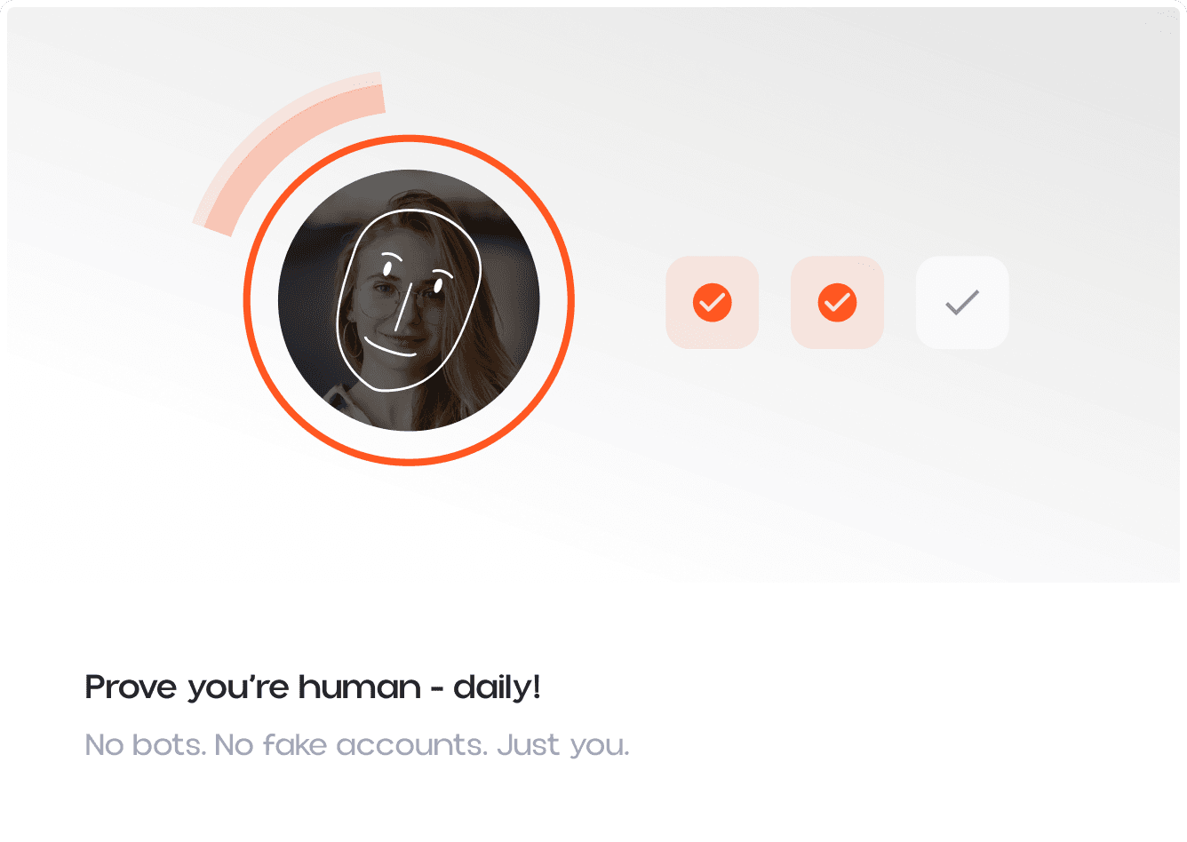 Prove you're human - daily!