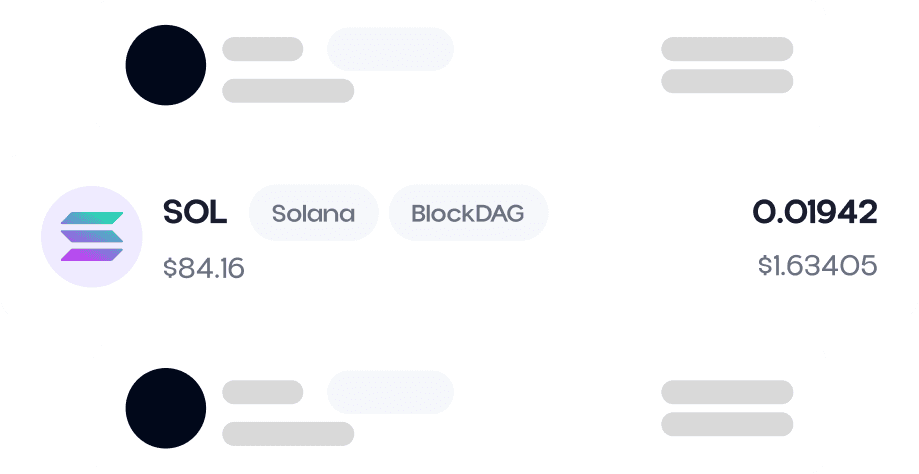 Start using Solana instantly
