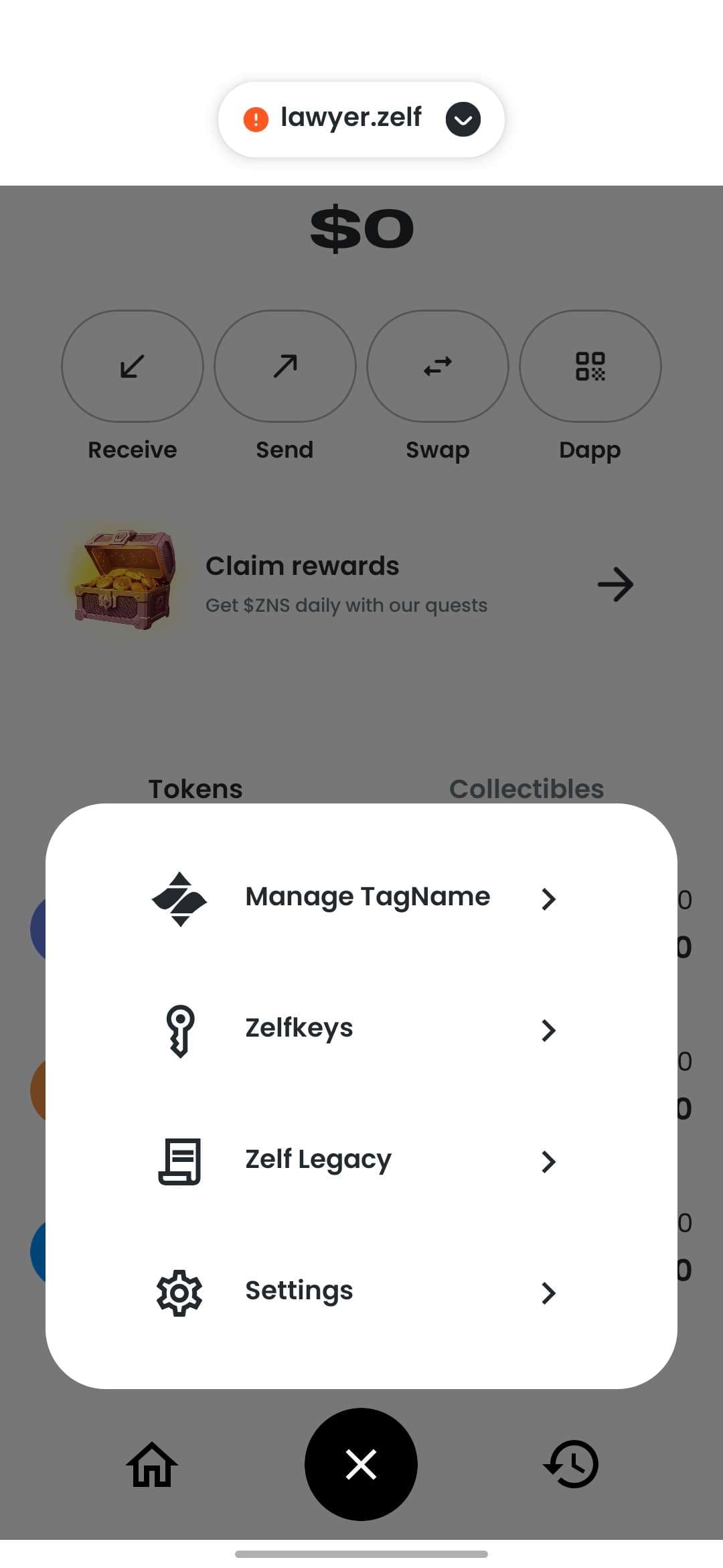 從錢包存取律師控制台