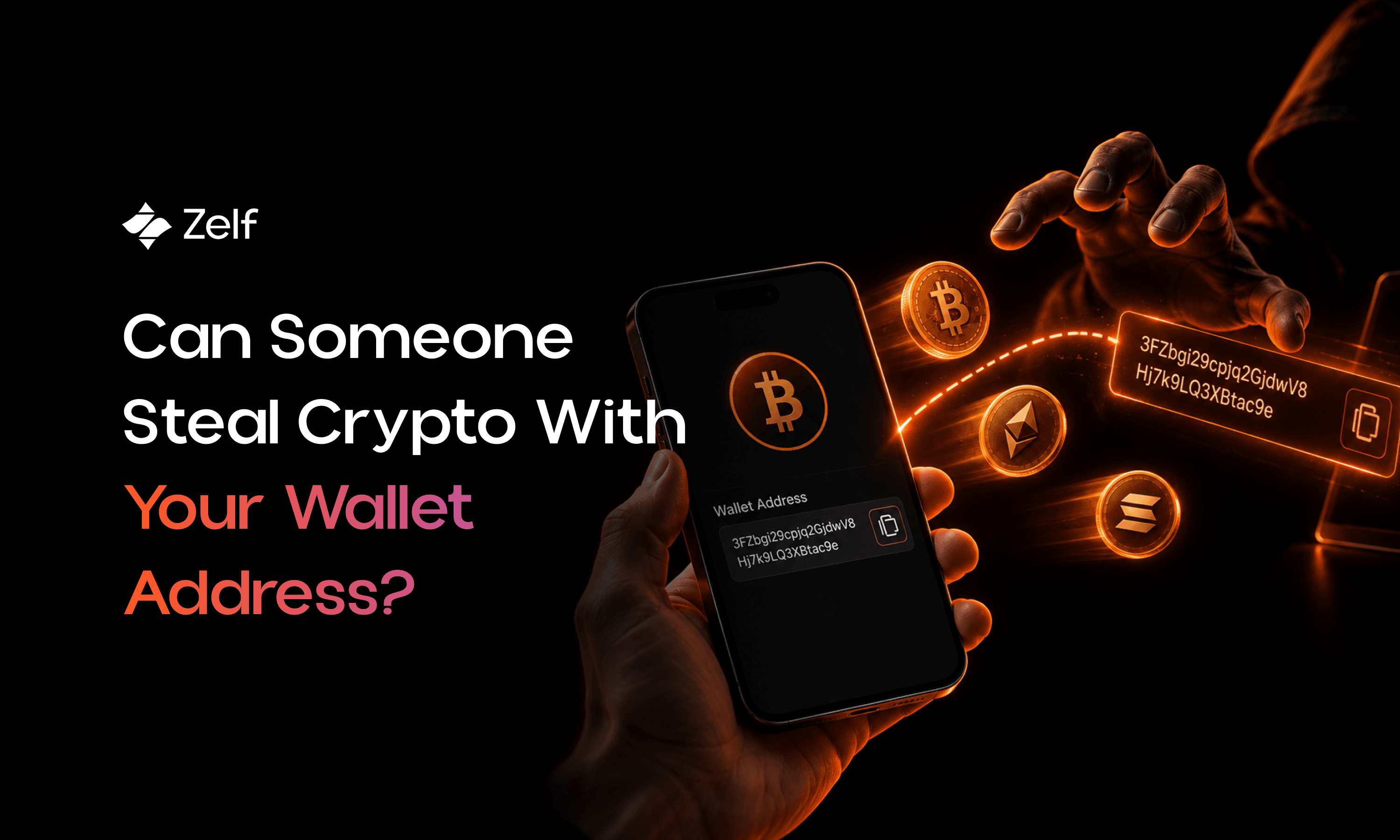 Can Someone Steal Crypto With Your Wallet Address?