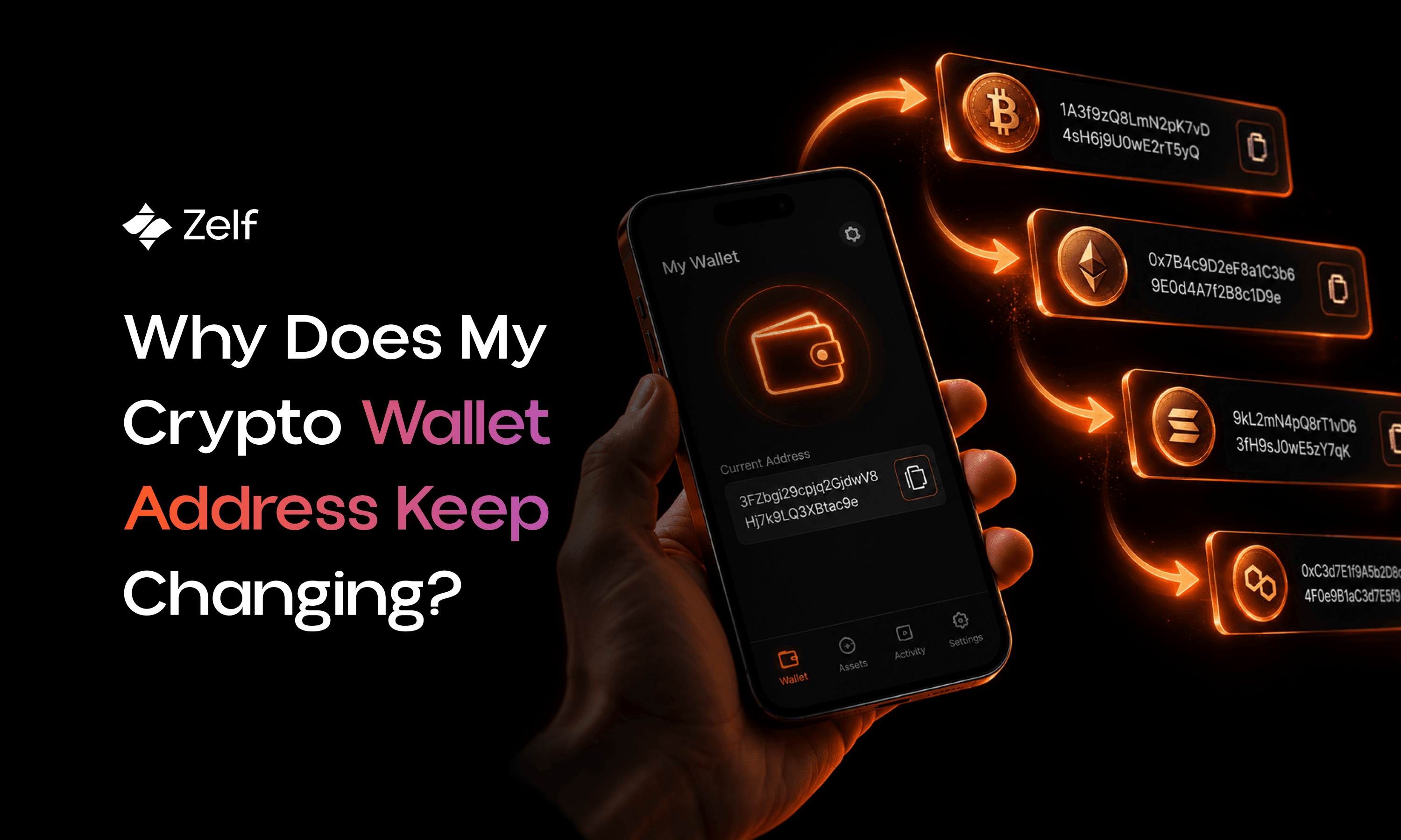 Why Does My Crypto Wallet Address Keep Changing?