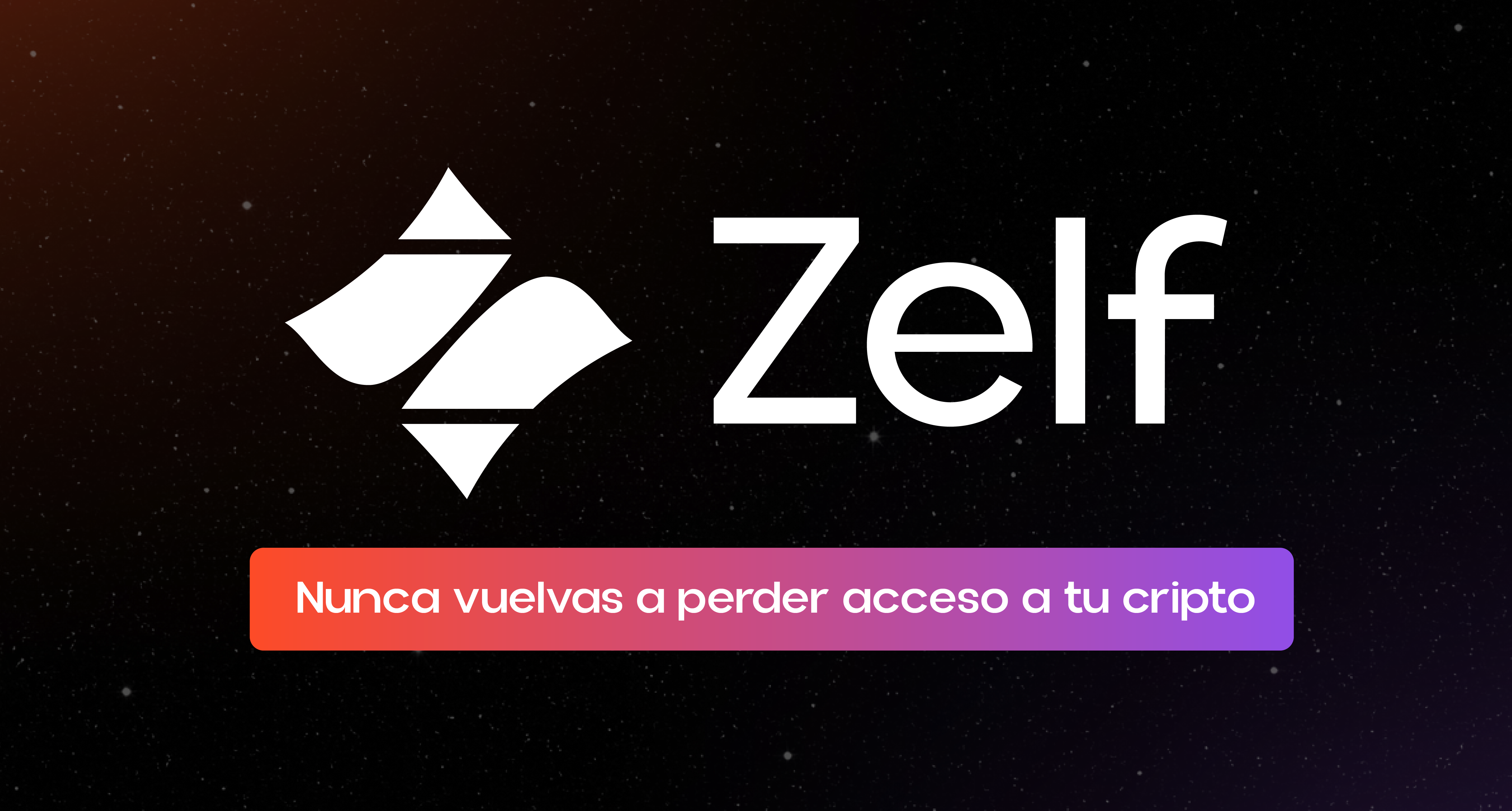 ZELF - Nunca vuelvas a perder acceso a tu cripto