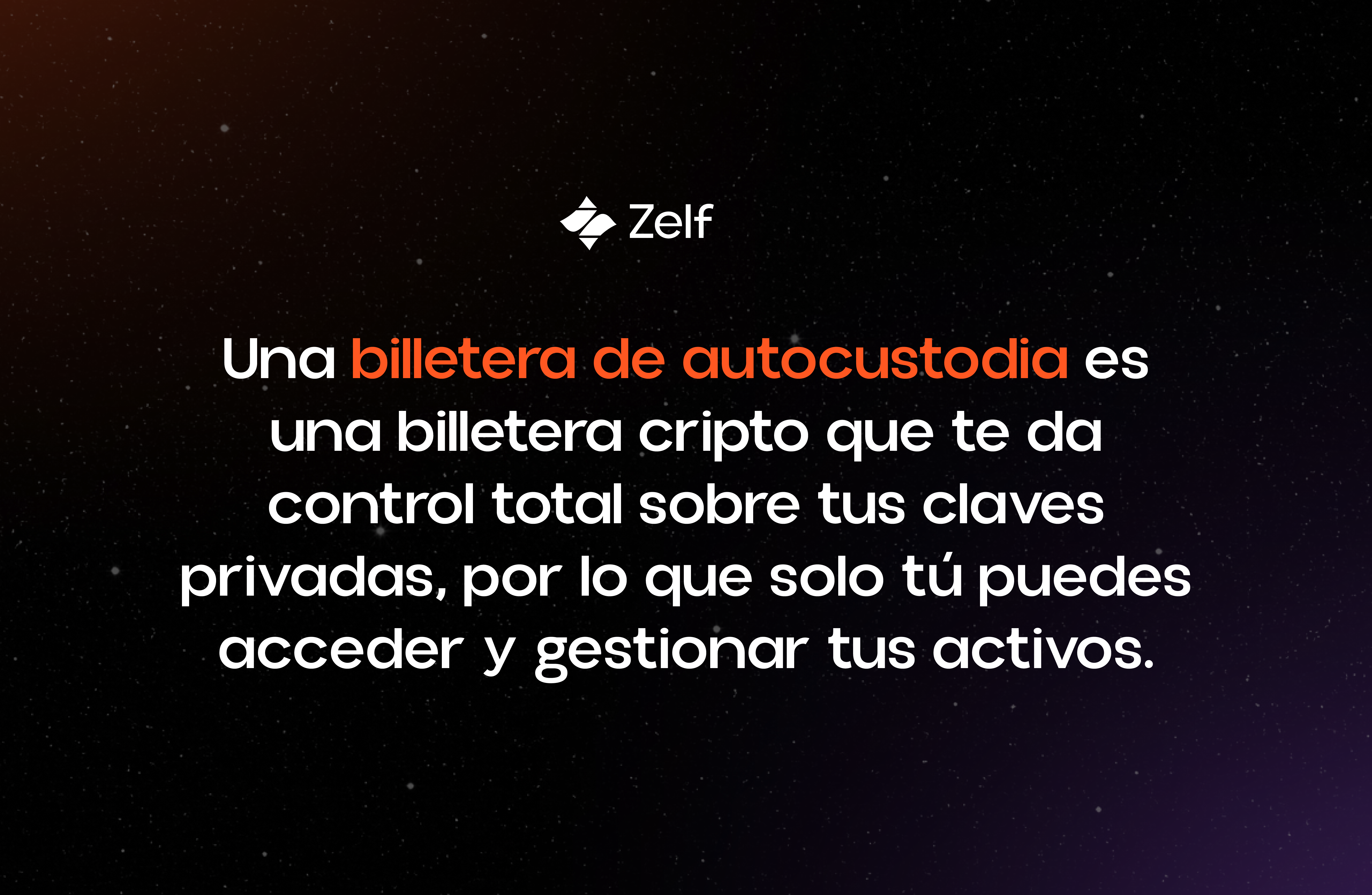 Billetera de Autocustodia - Definición